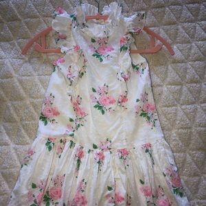 Flower print Janie and Jack Girl dress
